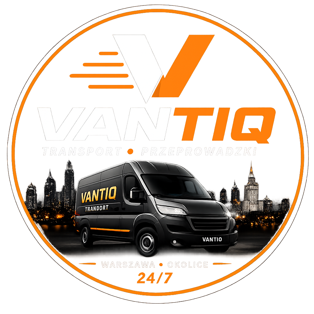 Logo VANTIQ Przeprowadzki Warszawa